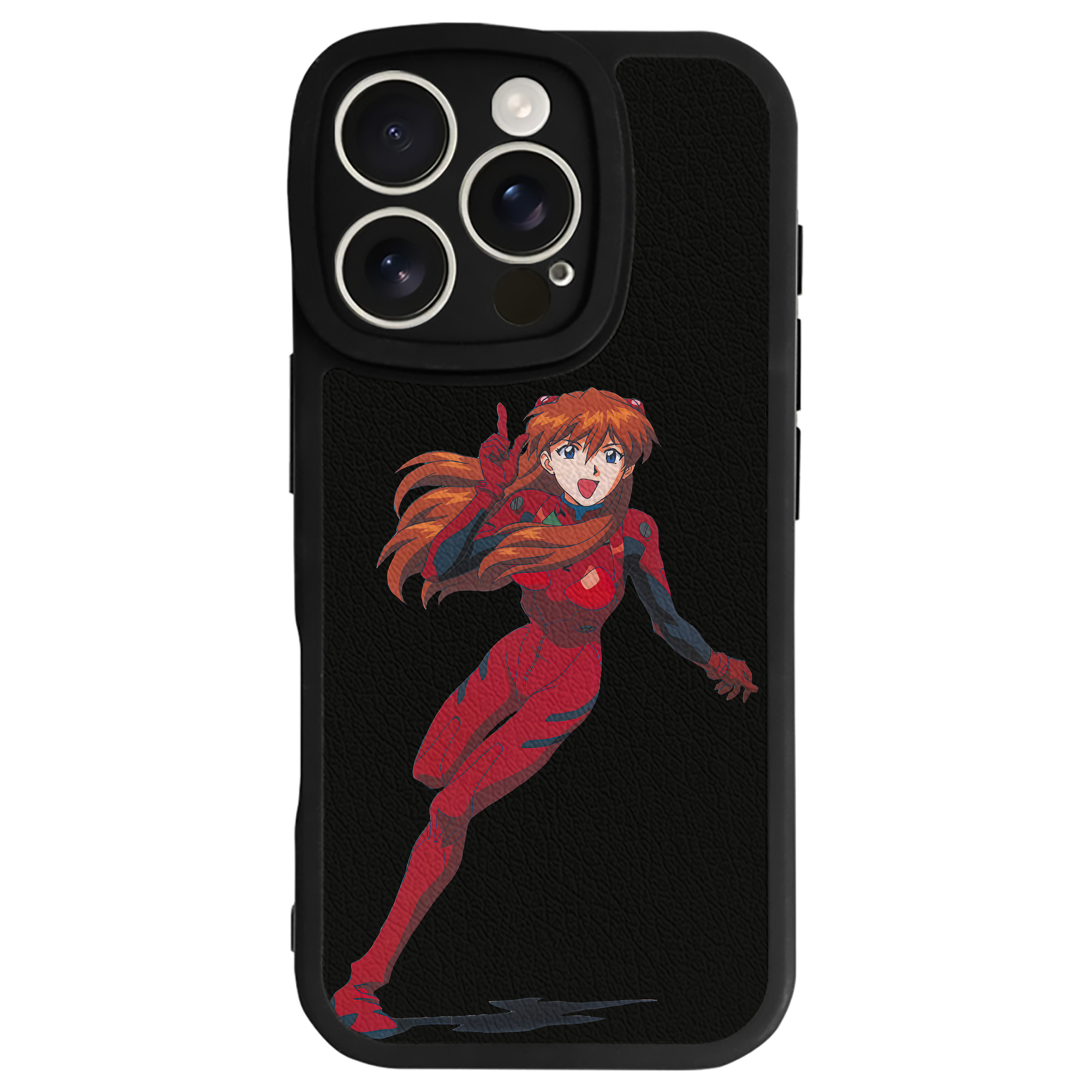 （画像用） EVA 新世紀エヴァンゲリオン 【iPhone 16シリーズ対応】シリコンスマホケース（レザー調） 材質：シリコン